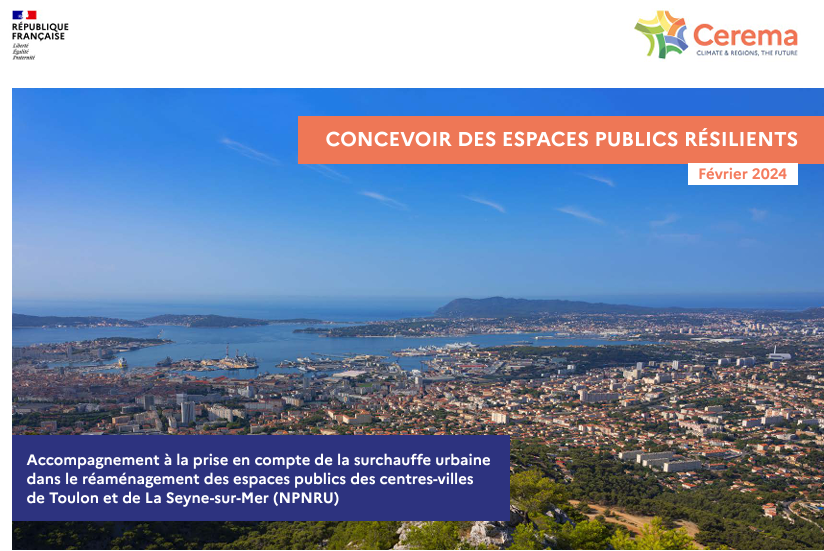 Concevoir des espaces publics résilients